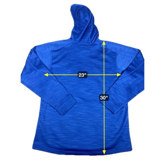 Majestic MLB Chicago Cubs 2016 Postseason Hoodie M We Came to Reign Sweatshirt‎ - Picture 7 of 7